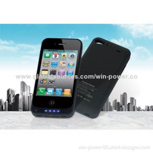 Colorful Power Bank Case, Fit for iPhone 4/4S, 5V DC/1A InputNew